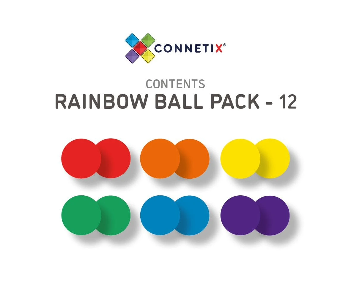 12 Piece Rainbow Replacement Ball Pack 4 12 Piece Rainbow Replacement Ball Pack - Image 2