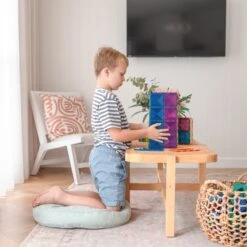 18 Piece Rainbow Rectangle Pack -Children's Trendy Toy Store 18 piece rainbow rectangle pack connetix lil tulips 30948507910262