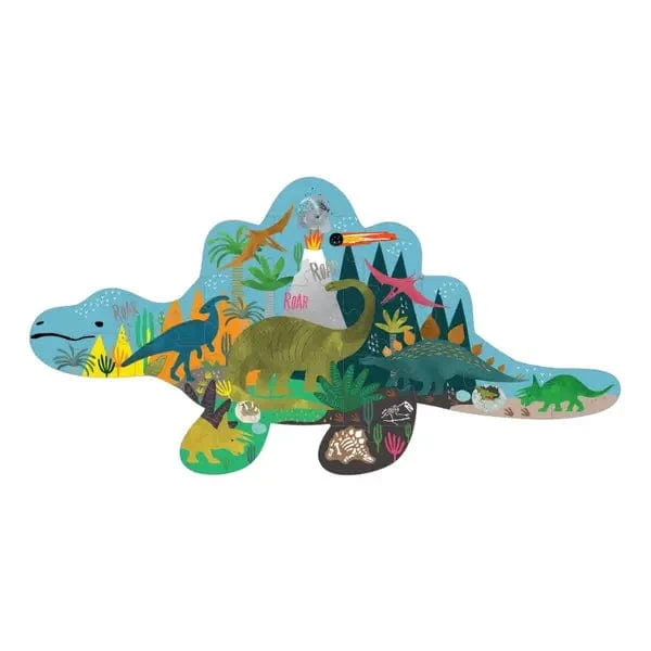 20 Piece Dinosaur Shaped Jigsaw Puzzle 4 20 Piece Dinosaur Shaped Jigsaw Puzzle - Image 2