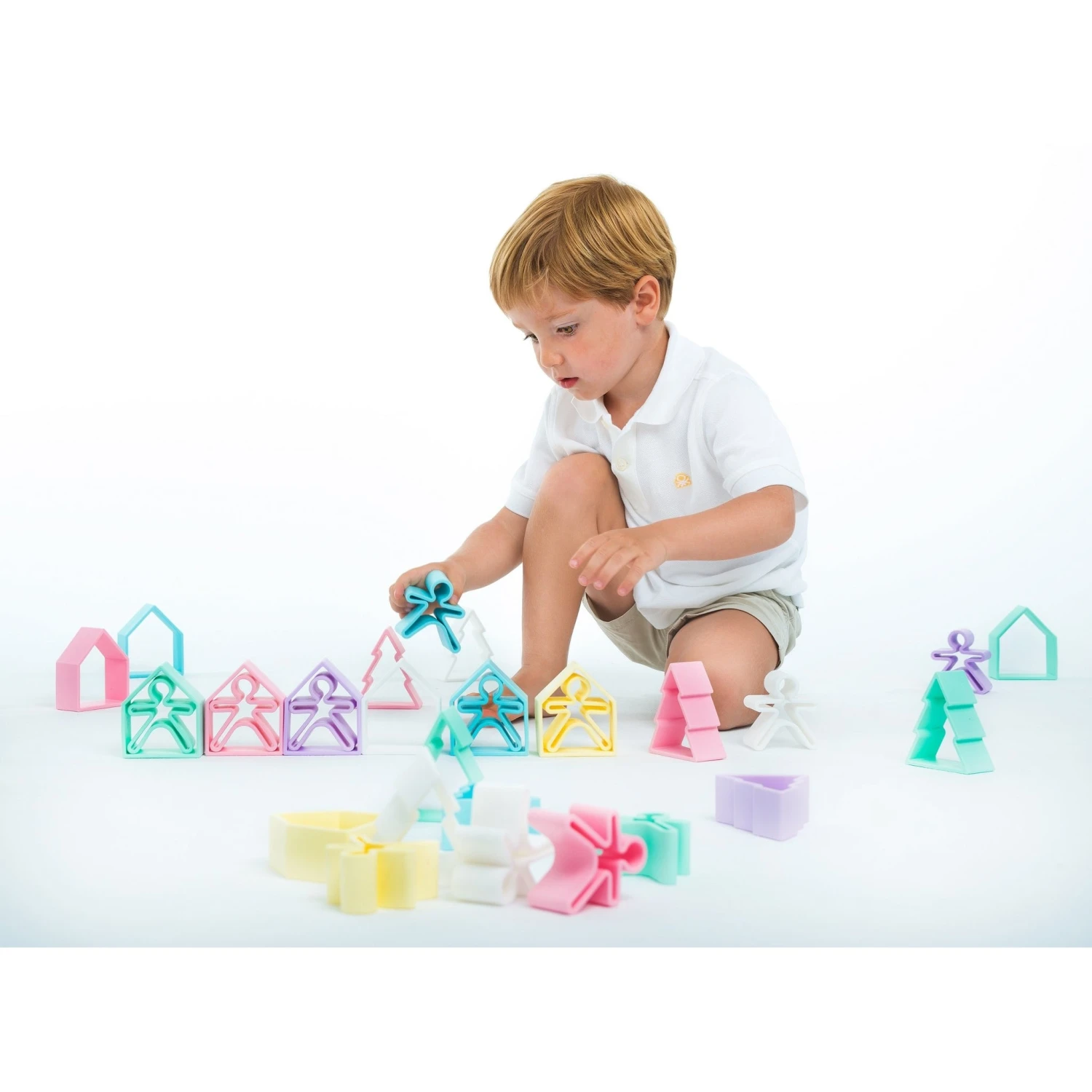Pastel Kids & Houses 6 Pack 4 Pastel Kids & Houses 6 Pack - Image 2