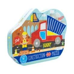 40 Piece Construction Truck-Shaped Jigsaw Puzzle