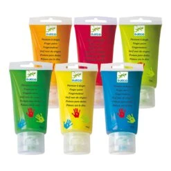 Djeco 6 Finger Paint Tubes Classic