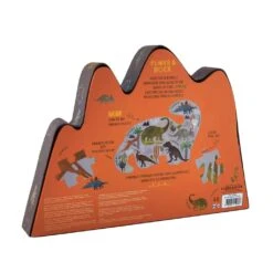 80 Piece Dinosaur-Shaped Jigsaw Puzzle -Children's Trendy Toy Store 80 piece dinosaur shaped jigsaw puzzle floss and rock lil tulips 30906167328886