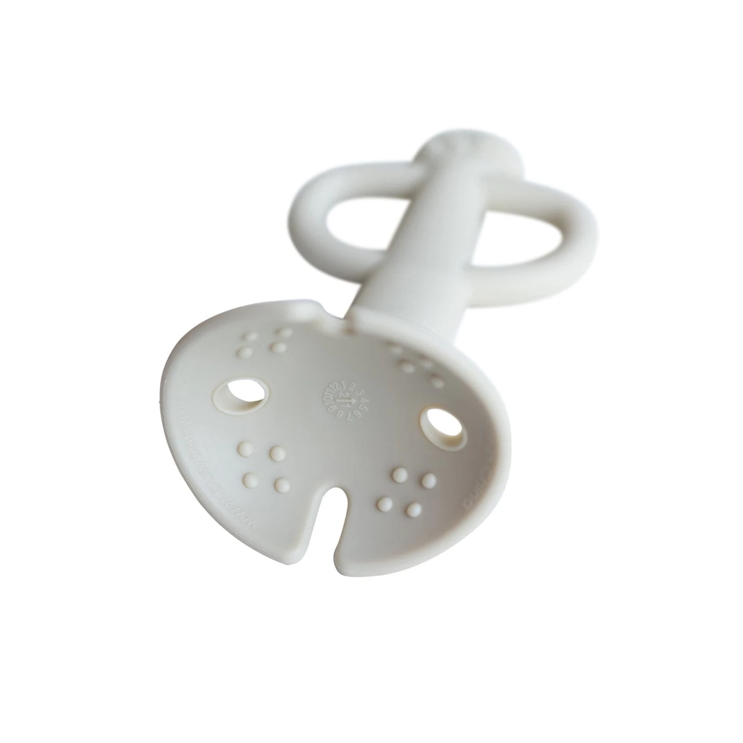 A Busy Baby Teether & Training Spoon - Tan 5 A Busy Baby Teether & Training Spoon - Tan - Image 3