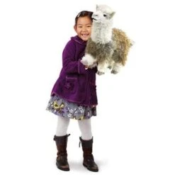 Alpaca Puppet -Children's Trendy Toy Store alpaca puppet folkmanis puppets folkmanis puppets lil tulips 29065763291254