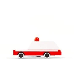 Ambulance Wooden Car