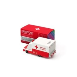 Ambulance Wooden Van -Children's Trendy Toy Store ambulance wooden van candylab lil tulips 29311419613302