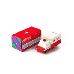 Ambulance Wooden Van -Children's Trendy Toy Store ambulance wooden van candylab lil tulips 29311419646070