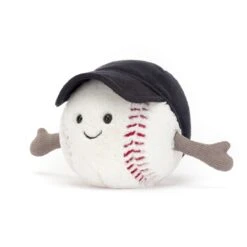 JELLYCAT Amuseable Sports Baseball 11 JELLYCAT Amuseable Sports Baseball -Children's Trendy Toy Store amuseable sports baseball jellycat lil tulips 30618188382326