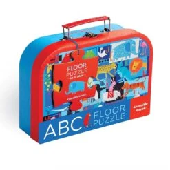 Crocodile Creek Animal ABC 24 Piece Puzzle Case