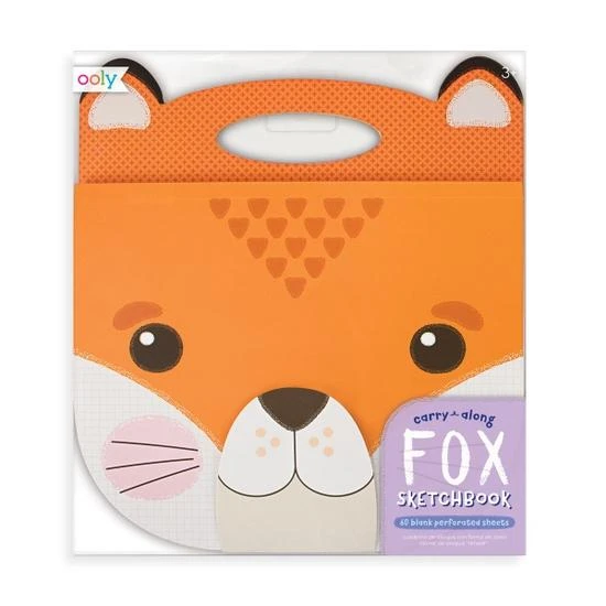 Ooly Animal Carry Along Sketchbook - Fox 3 Ooly Animal Carry Along Sketchbook - Fox