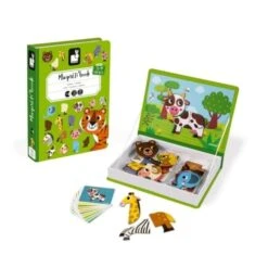 Janod Animals Magneti’Book -Children's Trendy Toy Store animals magneti book janod lil tulips 29205016576118