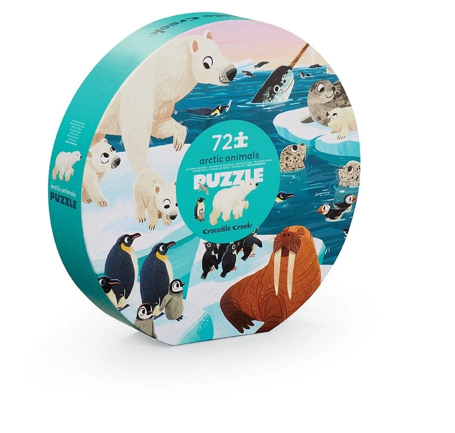 Crocodile Creek Arctic Animals 72 Piece Puzzle 3 Crocodile Creek Arctic Animals 72 Piece Puzzle