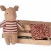 Maileg Baby Pig In Box - Girl