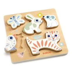 Djeco BabyAnimali Wooden Puzzle