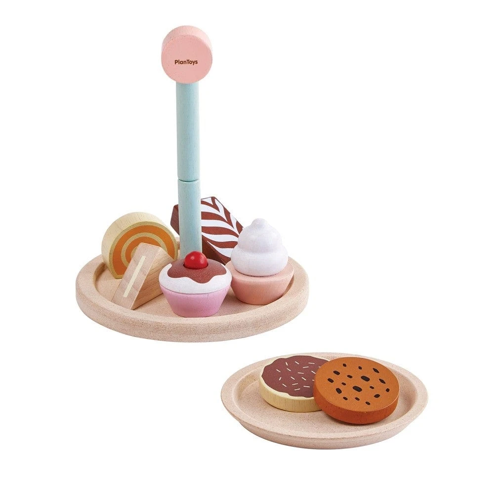 Plan Toys Bakery Stand Set 4 Plan Toys Bakery Stand Set - Image 2