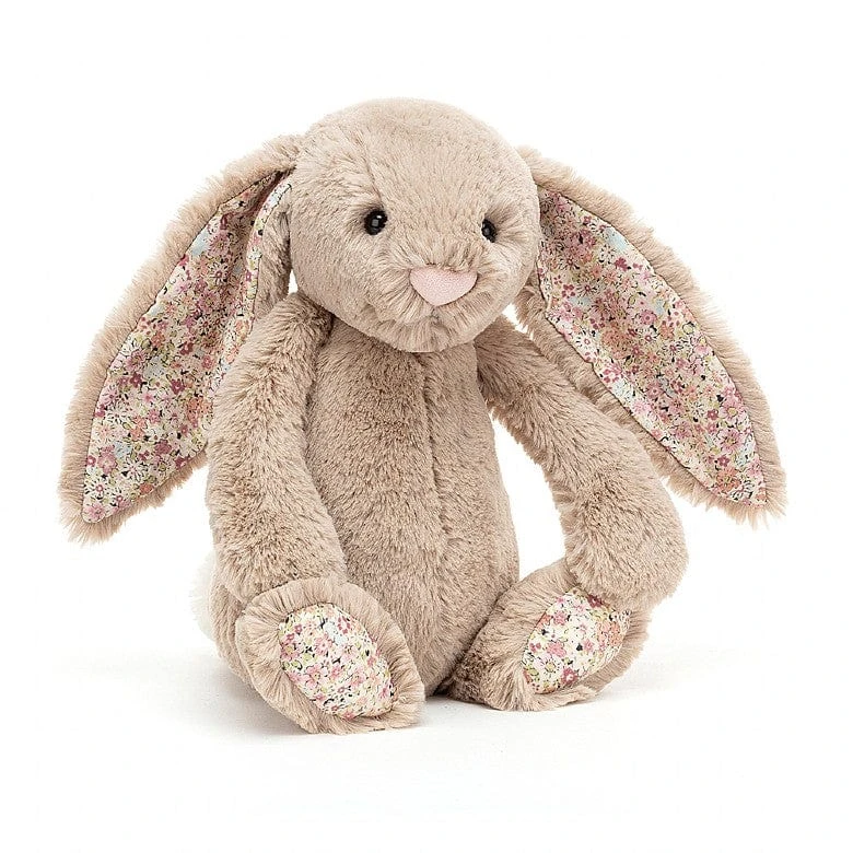 JELLYCAT Bashful Blossom Bea Beige Bunny Original (Medium) 3 JELLYCAT Bashful Blossom Bea Beige Bunny Original (Medium)