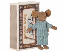 Maileg Big Brother Mouse In Matchbox (Pajamas)