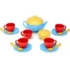 Green Toys Blue Tea Set -Children's Trendy Toy Store blue tea set green toys lil tulips 30089454747766
