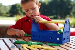 Green Toys Blue Tool Set 8 Green Toys Blue Tool Set -Children's Trendy Toy Store blue tool set green toys lil tulips 30089317384310