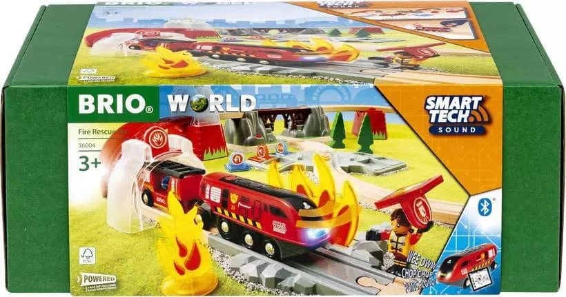 BRIO Smart Tech Sound Fire Rescue Set 4 BRIO Smart Tech Sound Fire Rescue Set - Image 2