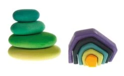 Building Set Moss Pebbles 8 Building Set Moss Pebbles -Children's Trendy Toy Store building set moss pebbles grimm s lil tulips 1561001394200
