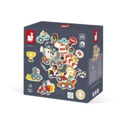 Janod Car Magnets - 24 Pieces