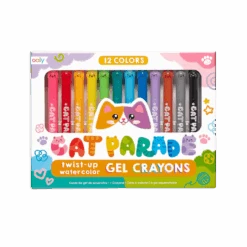 Ooly Cat Parade Gel Crayons - Set Of 12