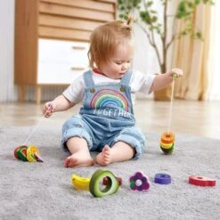 Hape Caterpillar Fruit Feast Set -Children's Trendy Toy Store caterpillar fruit feast set hape lil tulips 30892999704694