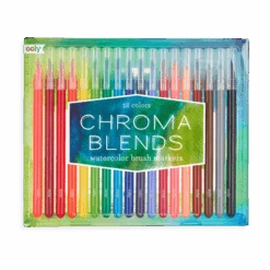 Ooly Chroma Blends Watercolor Brush Markers