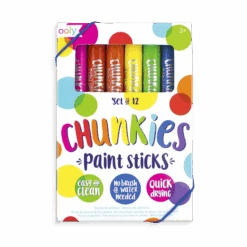Ooly Chunkies Paint Sticks (12-pack)