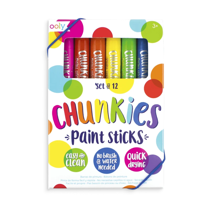 Ooly Chunkies Paint Sticks (12-pack) 3 Ooly Chunkies Paint Sticks (12-pack)