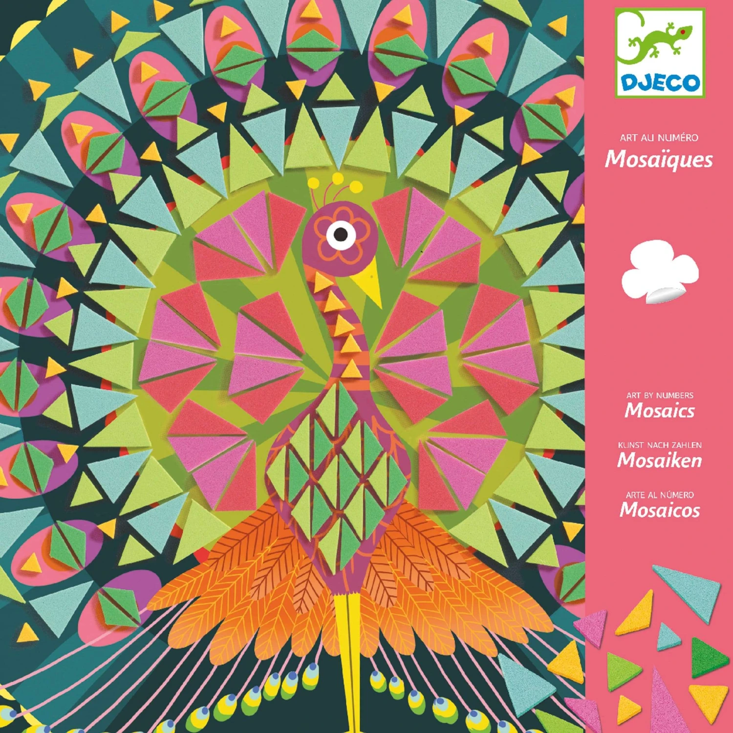 Djeco Coco Mosaics 4 Djeco Coco Mosaics - Image 2