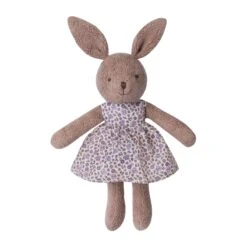 Cocoa Brown Little Plush Bunny