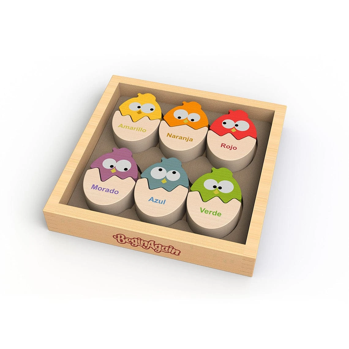Color N' Eggs Bilingual Matching Puzzle 4 Color N' Eggs Bilingual Matching Puzzle - Image 2