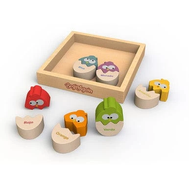 Color N' Eggs Bilingual Matching Puzzle 5 Color N' Eggs Bilingual Matching Puzzle - Image 3