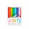 Ooly Color Write Fountain Pens - Set Of 8 -Children's Trendy Toy Store color write fountain pens set of 8 ooly lil tulips 29756227420278