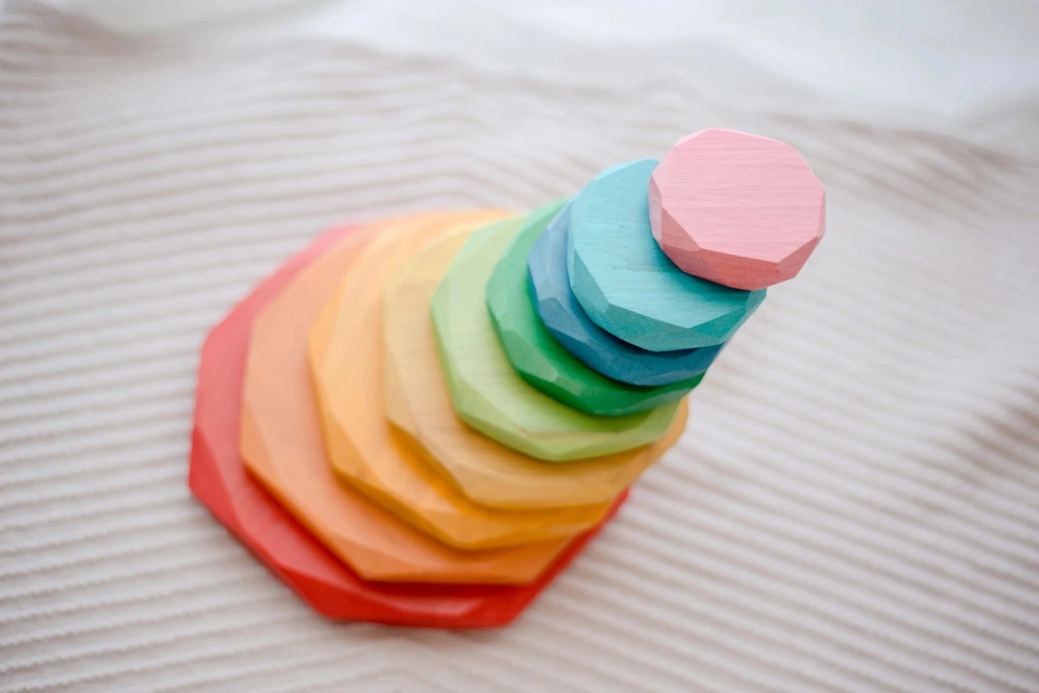 Coloured Stacking Stones 4 Coloured Stacking Stones - Image 2