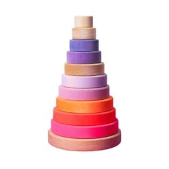 Conical Tower Neon Pink