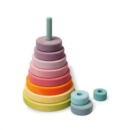 Conical Tower PASTEL 7 Conical Tower PASTEL -Children's Trendy Toy Store conical tower pastel grimm s lil tulips 1561865388056