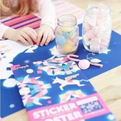 Constellation Sticker Poster -Children's Trendy Toy Store constellation sticker poster poppik lil tulips 28004671324278