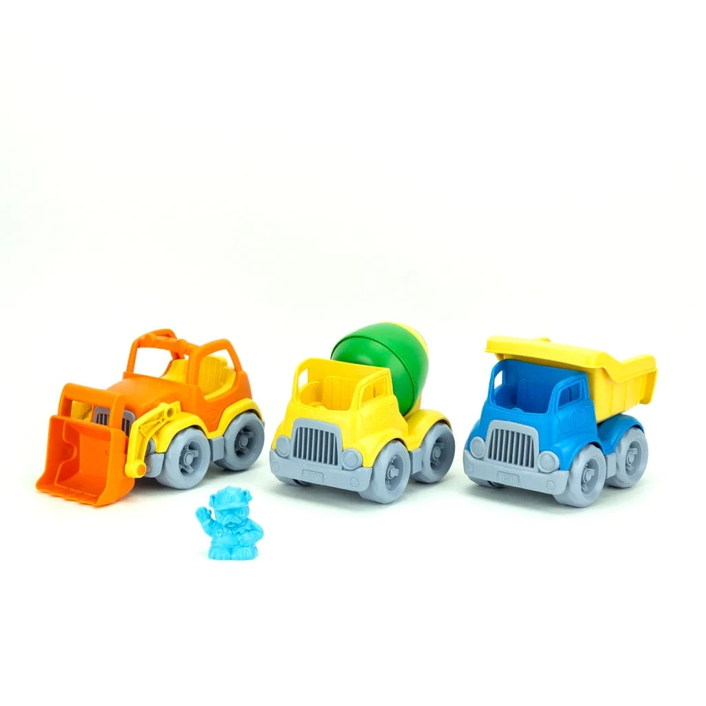 Green Toys Construction Trucks Set 3 Green Toys Construction Trucks Set