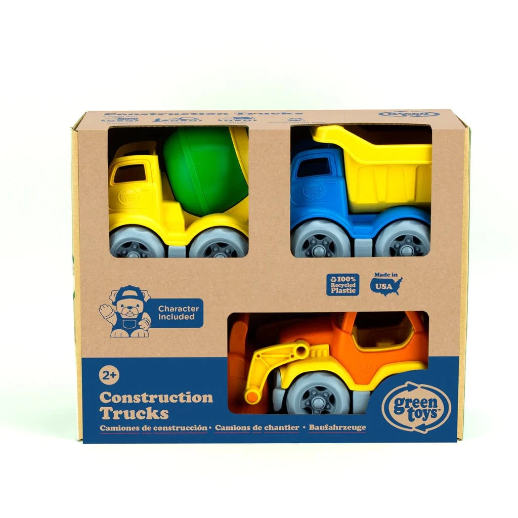 Green Toys Construction Trucks Set 7 Green Toys Construction Trucks Set - Image 5