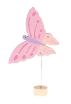 Decorative Figure Pink Butterfly