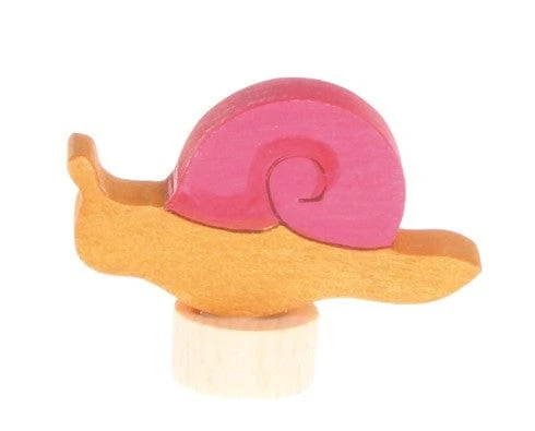 Decorative Figure Pink Snail 3 Decorative Figure Pink Snail