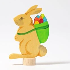 Decorative Figure Rabbit With Basket