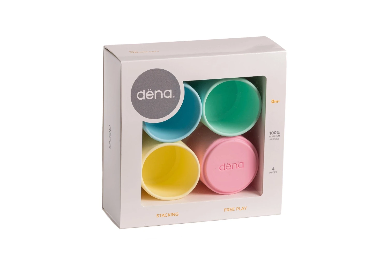 Dëna 4 Pastel Stacking Cups 4 Dëna 4 Pastel Stacking Cups - Image 2