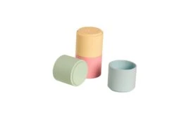 Dëna 4 Pastel Stacking Cups 8 Dëna 4 Pastel Stacking Cups -Children's Trendy Toy Store dena 4 pastel stacking cups dena pacifiers teethers lil tulips 30953463152758