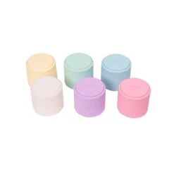 Dëna 6 Pastel Stacking Cups -Children's Trendy Toy Store dena 6 pastel stacking cups dena pacifiers teethers lil tulips 30032115630198