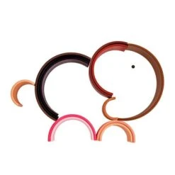 Diversity Silicone Rainbow - 12 Piece -Children's Trendy Toy Store dena rainbow 12x diversity dena lil tulips 28913524605046